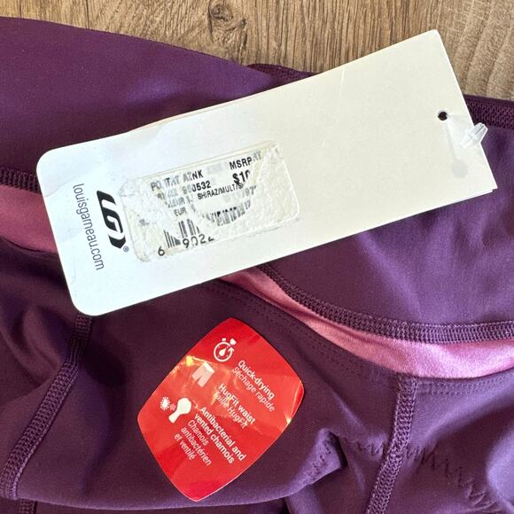NWT Louis Garneau | Neo Power Airzone Purple Padded Cycling Knickers | Women’s M - Picture 7 of 7